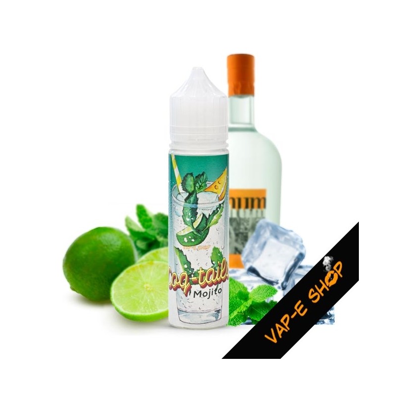 E-liquide Mojito, un drink Coq-Tails. Le Coq Qui Vape - 50ml