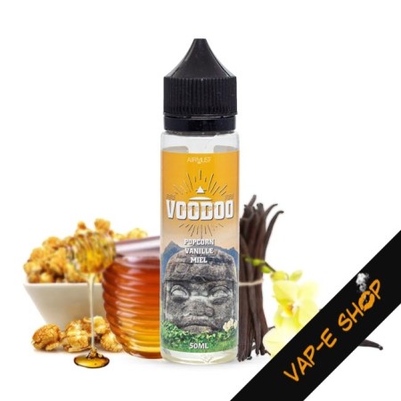 Voodoo Popcorn vanille Miel - Airmust - Eliquide gourmand - 50ml