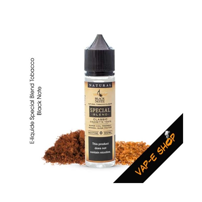 E-liquide Special Blend - Macerat Black Note - 60ml