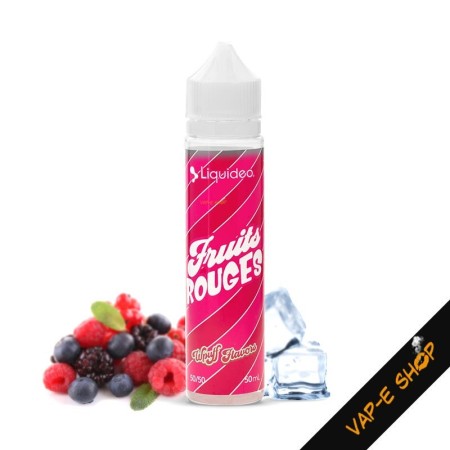 E-liquide Fruits Rouges Wpuff Flavors par Liquideo. Contenu 50ml