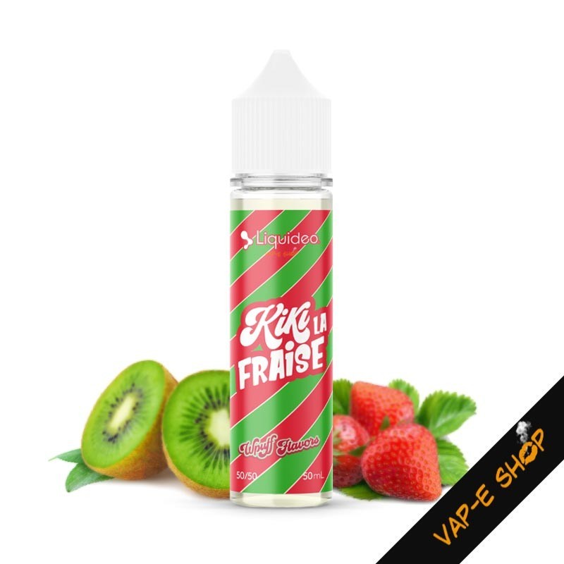 Kiki la Fraise Wpuff Flavors, e-liquide fruité par Liquideo - 50ml