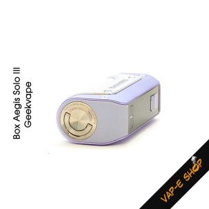 Box Aegis Solo 3 Geekvape. Mod 100W avec accu externe 18650 non inclus