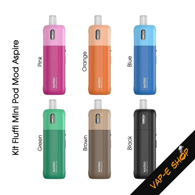 Kit Fluffi Mini Pod Mod Apire. Autonomie de la batterie 1100 mAh