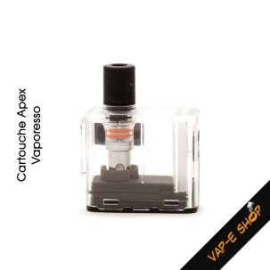 Cartouche Apex 5ml par Vaporesso. Résistances mesh 0.6 ou 0.8 Ohm