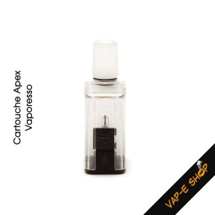 Cartouche Apex 5ml par Vaporesso. Résistances mesh 0.6 ou 0.8 Ohm