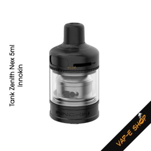 Tank Zenith Nex 5ml par Innokin. Top Airflow, Top Filling. Compatible Z-Coils