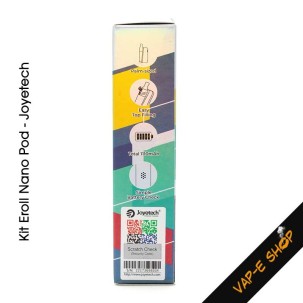 Kit eRoll Nano pod mod Joyetech : un vape pen idéal pour les débutants