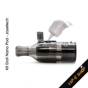Remplissage cartouche kit eRoll Nano Joyetech