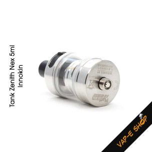 Zenith Nex par Innokin. Clearomiseur 5ml. Design Phil Busardo