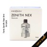Zenith Nex par Innokin. Clearomiseur 5ml. Design Phil Busardo