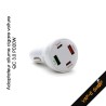 Adaptateur Allume cigare USB QC 3.0 PD20W pour recharger sa vape