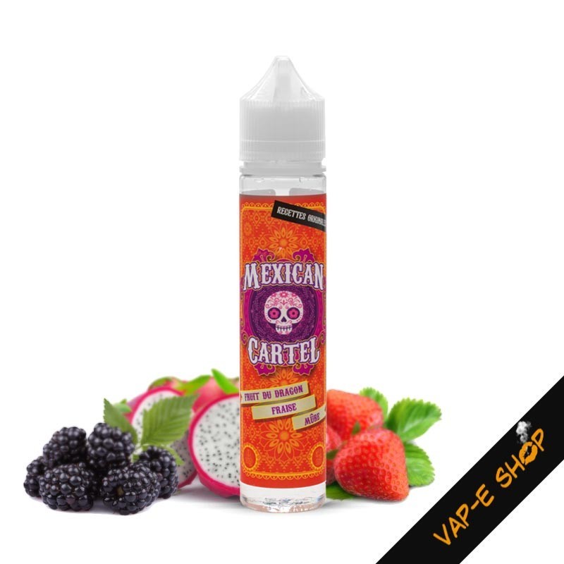 Mexican Cartel - E-liquide Fruit du Dragon Fraise Mûre 50ml Mexican Cartel - E-liquide Fruit du Dragon Fraise Mûre 50ml