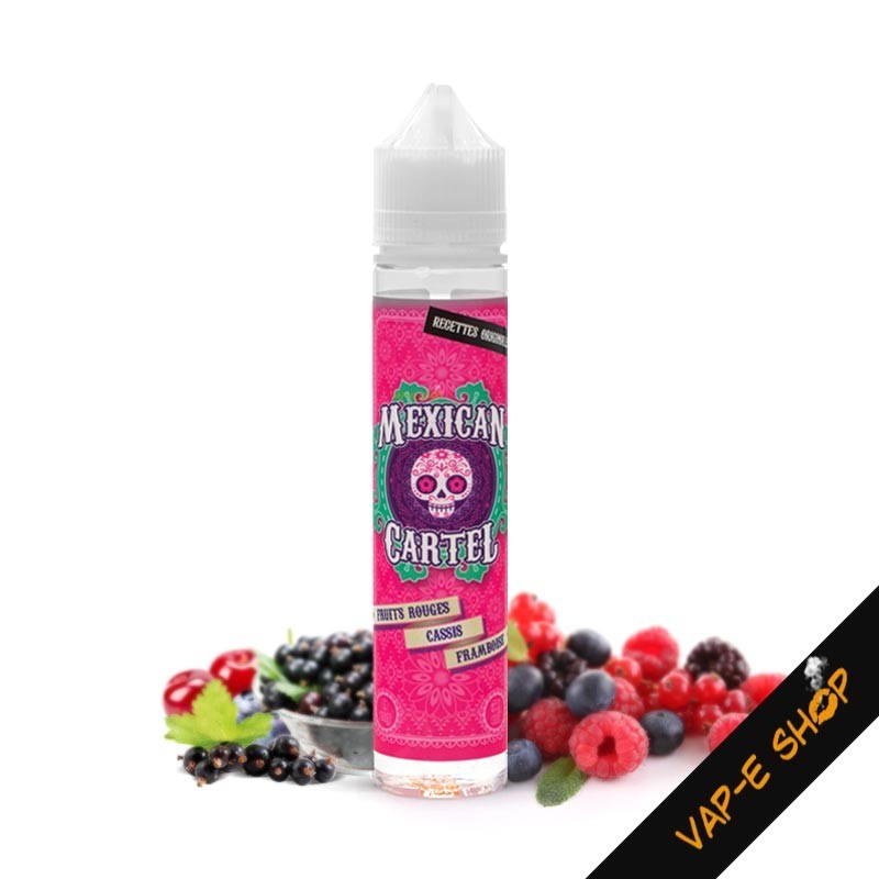 Mexican Cartel - E-liquide Fruits Rouges Cassis Framboise - 50ml Mexican Cartel - E-liquide Fruits Rouges Cassis Framboise - 50ml