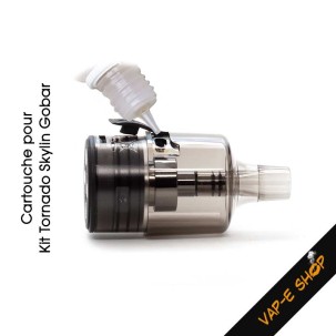 Cartouche Tornado Skylin 10ml, Gobar, coil intégré en 0.6 ou 0.8 Ohm
