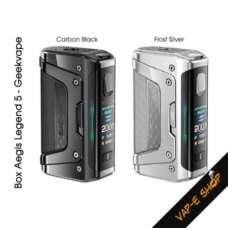 Box Aegis Legend 5 Geekvape - Mod double accus 1850 de 200 Watts