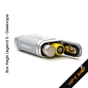 Box Aegis Legend 5 Geekvape - Logement double accus 1850 de 200 Watts