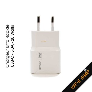 Chargeur Rapide USB-C 3.0A 20 et 25 Watts