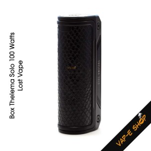 Box Thelema Solo 100 Watts Lost Vape. Accu 18650 ou 21700