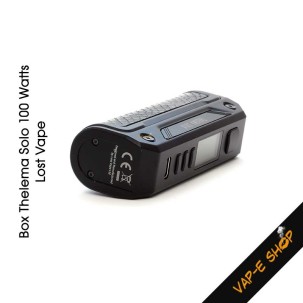 Box Thelema Solo 100 Watts Lost Vape. Accu 18650 ou 21700