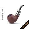 Kit e-Pipe P6 Ebony par Kamry. Puissance max. 35 Watts. Accu 1100 mAh intégré