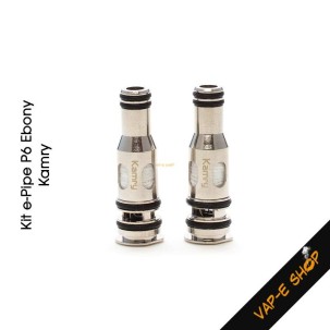 Résistances P6 0.50 Ohm pour e-Pipe P6 Ebony par Kamry