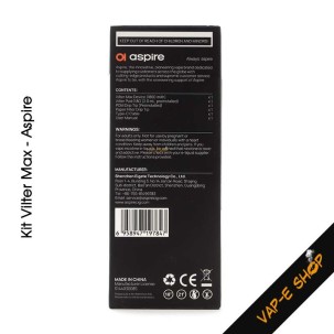 Caractéristiques Vilter Max par Aspire