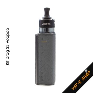 Le Kit Drag S3 Voopoo en un clin d'œil. Batterie 3000 mAh, 60 Watts