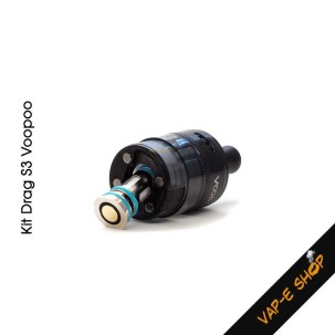 Le Kit Drag S3 Voopoo en un clin d'œil. Batterie 3000 mAh, 60 Watts