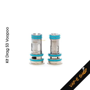 Le Kit Drag S3 Voopoo en un clin d'œil. Batterie 3000 mAh, 60 Watts