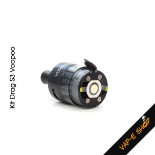 Le Kit Drag S3 Voopoo en un clin d'œil. Batterie 3000 mAh, 60 Watts