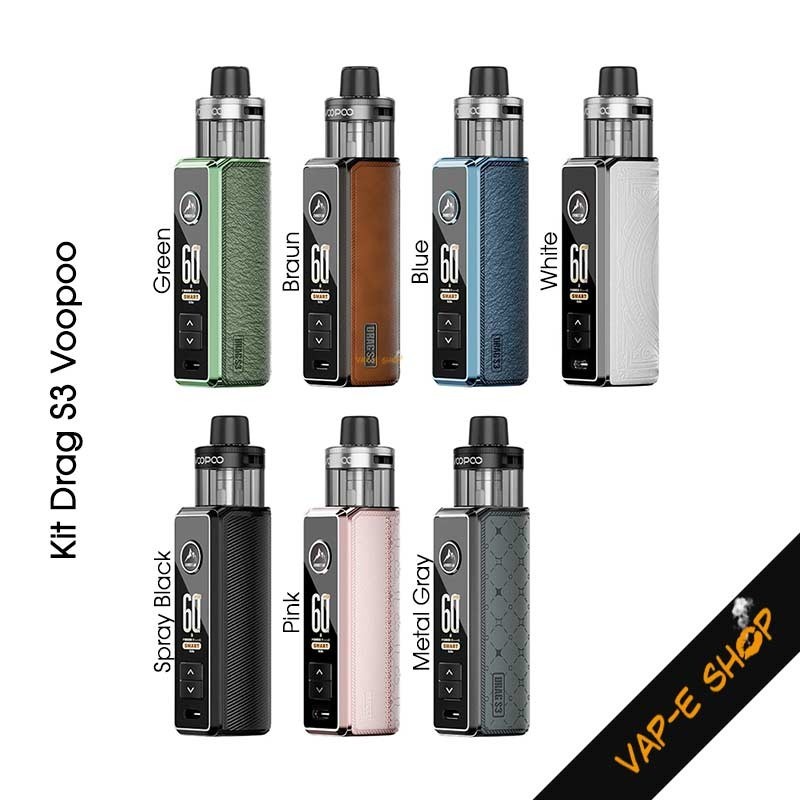 Kit Pod Mod Drag S3 par Voopoo