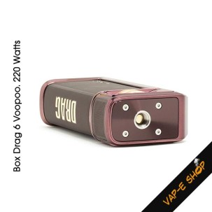 Box Drag 6 par Voopoo, double accus intégrés 2200 mAh, Mod 220 Watts