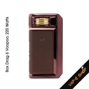 Box Drag 6 par Voopoo, double accus intégrés 2200 mAh, Mod 220 Watts