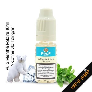 Menthe Polaire e-liquide Pulp 10ml. Nicotine Traditionnelle 12mg/ml