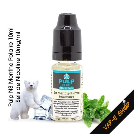 Pulp NS Menthe Polaire 10ml Sels de Nicotine 10mg/ml