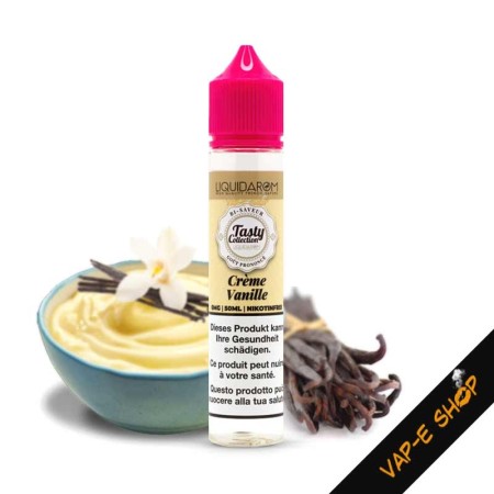 E liquide Crème Vanille - Tasty Collection - Liquidarom - 50ml