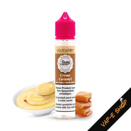 E liquide Crème Caramel Tasty Collection - LiquidArom - 50ml