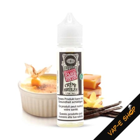 E-liquide Crème Brûlée, Curieux - 50ml