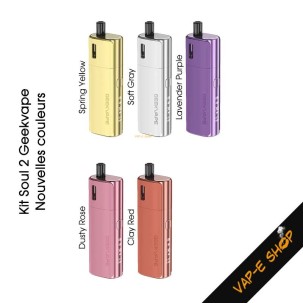 Kit Soul 2 Geekvape, nouvelles couleurs