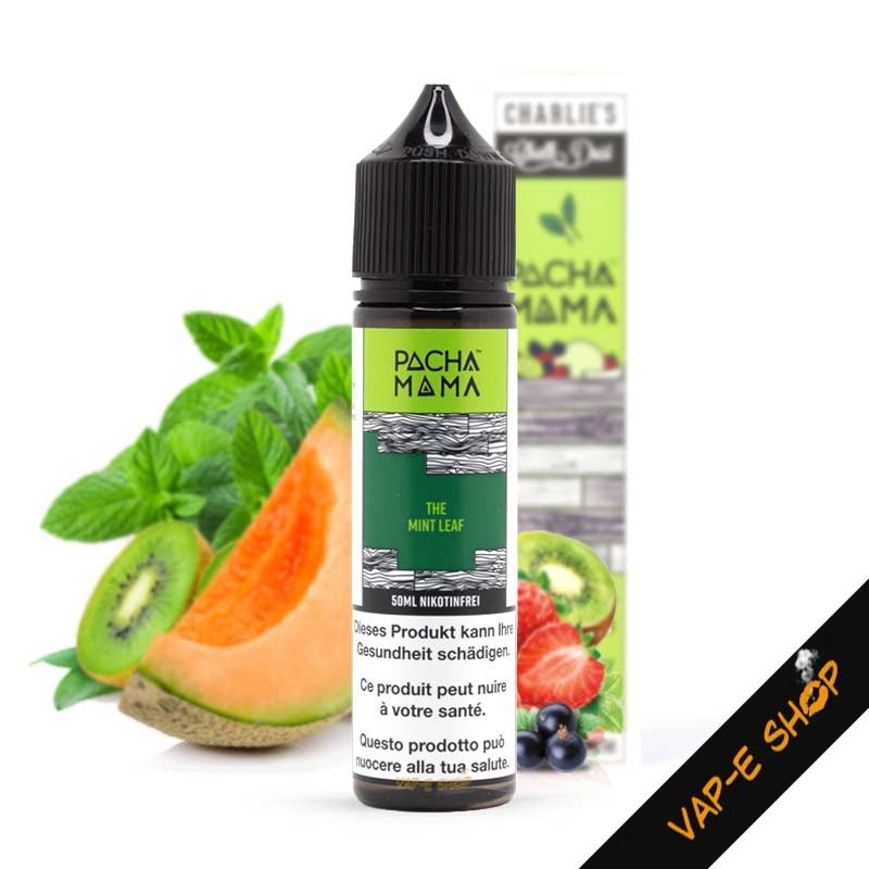 E-liquide The Mint Leaf Pachamama par Charlie's Chalk Dust. Contenu 50ml