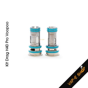 Résistances PNP fournies avec le kit Drag H40 Pro Voopoo
