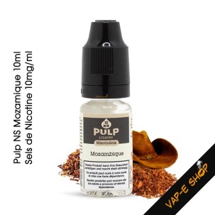 Pulp Liquides Mozambique Sels de Nicotine 10mg/ml, bouteille 10ml