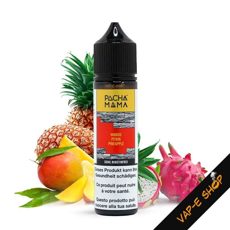 E-liquide Pachamama Mango Pitaya Pineapple 50ml