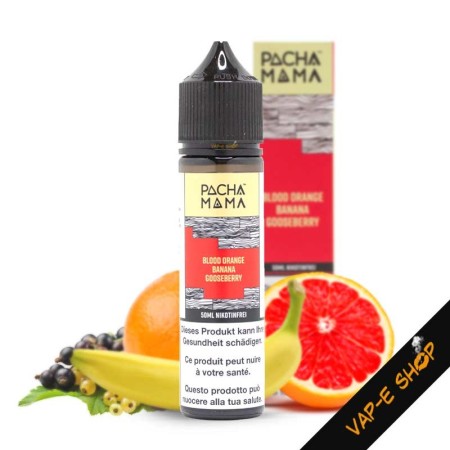 Blood Orange Banana Gooseberry Pachamama 50 m, e-liquide fruité Charlie's Chalk Dust