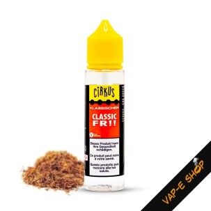 E-liquide Classic FR Circus 50ml VDLV (Vincent Dans Les Vapes). Saveur Tabac Blond authentique.