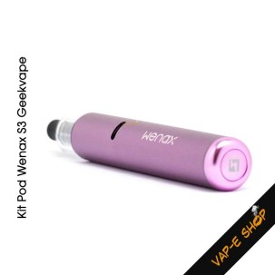 Kit Pod Wenax S3 EVO Geekvape : Pod Mod & Cartouche S