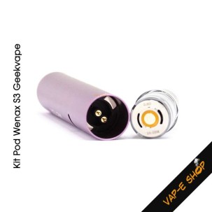Kit Pod Wenax S3 EVO Geekvape : Pod Mod & Cartouche S