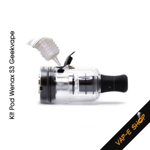 Kit Pod Wenax S3 EVO Geekvape : Pod Mod & Cartouche S