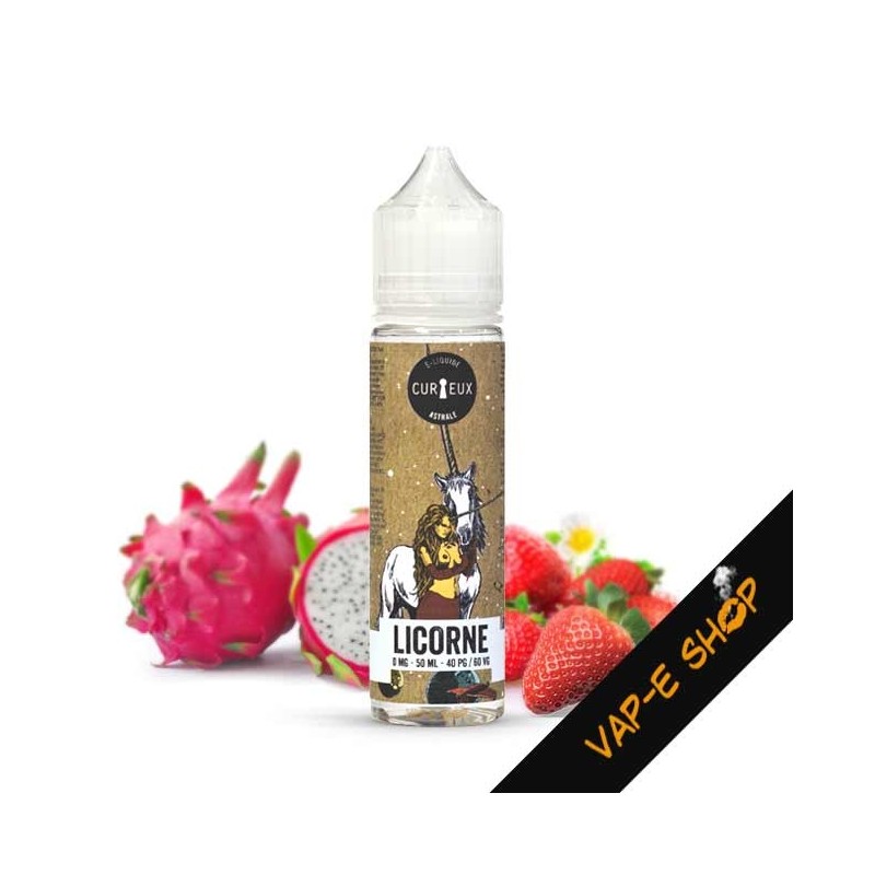E liquide Licorne Edition Astrale - E-liquide Curieux - 50ml 