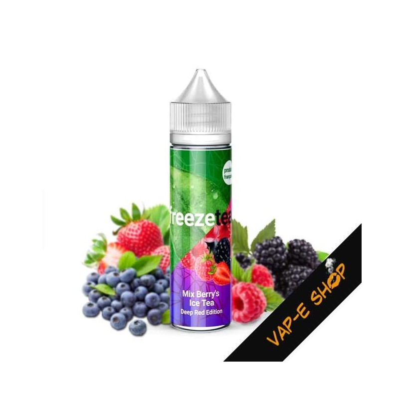 E liquide Mix Berry's Ice Tea - Freeze Tea - 50ml